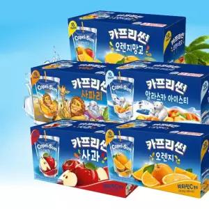 농심 카프리썬 200ml x 20개 오렌지 망고사파리 선택