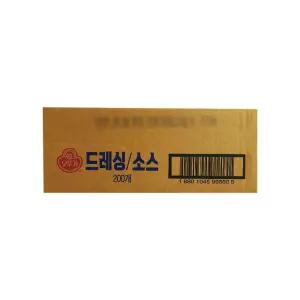 [랜선N마트] 오뚜기 허니머스타드 드레싱 일회용 12g 1BOX(200개)