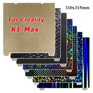 Creality K1-Max 310x315mm PEI 시트 양면 마그네틱 프린트 베드 플레이트용