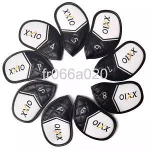  XXIO 골프 아이언커버 세트 PU가죽 클럽커버 레트로 9종세트