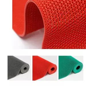 출입구 롤매트 PVC 바닥 미끄럼방지 격자롤 현관 업소용 발판 매트 120cm 15M 5T