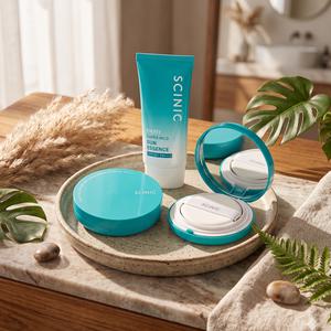싸이닉 엔조이 에어리 촉촉 빅선쿠션 SPF50+ PA++++ / 톤업 쿨링 무기자차 2개 + 슈퍼마일드 썬에센스