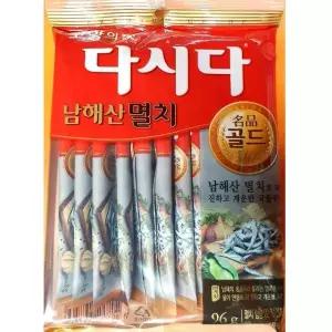 멸치다시다(백설 명품골드96g) 다시다 멸치다시다 멸 향신료 미원 (WC67B14)