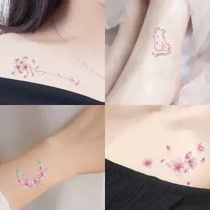 타투 스티커 10종 디자인 세트 W_3 문신 헤나 레터링타투스티커 (WC8CCBF)