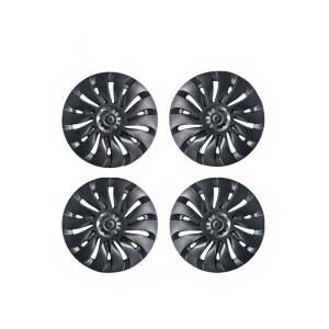 모델 휠과 4PCS 2023 키트 외부 스티어링 커버 19인치 프로텍터 호환되는 허브캡