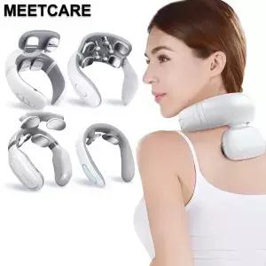 스마트 백 넥 마사지기 전기 TENS 경추 근육 마사지 무선 어깨 관리 H99 H62 JT88 F6Device