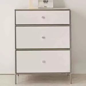 사안 M7180 모듈 3단 서랍장 600 2COLORS 미드센츄리거실장 모듈가구거실장 모듈러가구