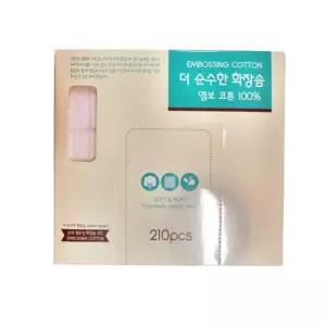 고품질 더순수한 화장솜 210P 대용량화장솜 페이스클렌징솜 (WB88F67)