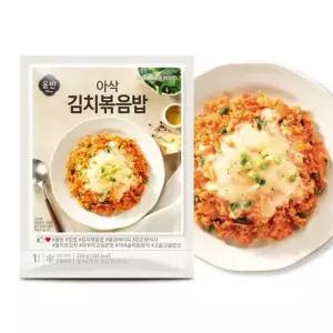 올반 볶음밥 10봉 4종 골라담기(김치/통새우/치킨데리야끼/대패삼겹볶음밥)