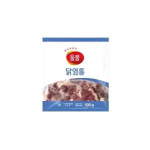 올품 냉동 생닭염통 500g 500g X 1개 닭심장 국내산 꼬치구이용 특수부위 올품 냉동 닭염통 500g 497469