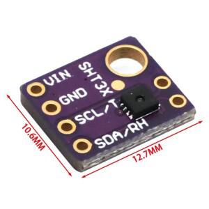 SHT30 I2C 인터페이스 디지털 출력 온도 습도 센서 모듈 Arduino 용 정확도 브레이크 아웃 날씨