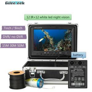 WF01B-plus 9인치 어군탐지기 수중 낚시 카메라 12개 LED 어군탐지기 겨울 잉어 낚시 용품 카메라 1200TVL