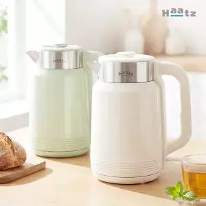 [하츠]이지보일 304 스텐 통주물 전기포트 1.7L 대용량 전기주전자 CKT-1700G(WH)크림화이트 & CKT-1700...