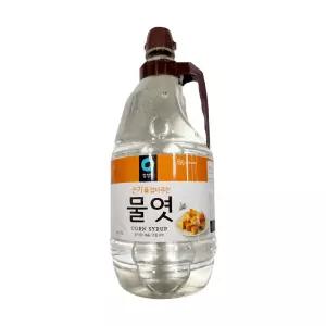 청정원 물엿 요리 올리고당 조림 조청 2.45KG