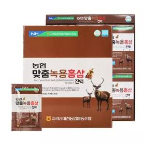 ALOHA-STORE 녹용 홍삼 진액 30포 X 1 녹용홍삼