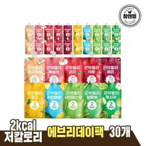 데이앤 2kcal 곤약젤리 에브리데이팩 10종 30팩 1박스