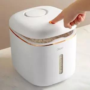 원터치 벌레방지 쌀통 쌀보관통 10kg