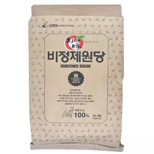 자연미가 부리람 비정제 원당 10kg(갈색지대) /비정제 사탕수수당100