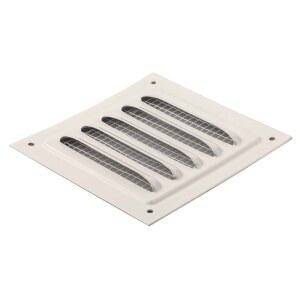 1PC 에어 벤트 100 200MM 알루미늄 루버 그릴 커버 개선 하드웨어 사각형 곤충 스크린
