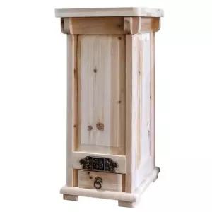 삼나무 원목뒤주 20KG 쌀통 쌀보관함 쌀독 원목쌀통 원목쌀독 (W3D380F)