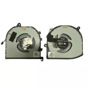 Dell XPS 15 9570 및 7590 Precision 5530 5540 시리즈 P/N용 교체 노트북 CPU GPU 냉각 팬 008YY9 0TK9J1