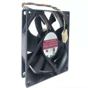 Dell XPS 8100 Inspiron 580s AVC DS08025R12U 크기의 새로운 케이스 냉각 팬 80mm x 8025 4핀 4와이어