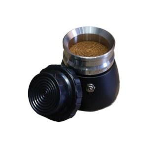 콜브로 스테인레스 모카포트 도징링 블랙 Colbro 3번 분말링65mm분말망치56mm