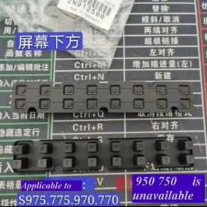 키보드 키패드 기능 고무 단추 액세서리, 야마하 PSR-S970 PSR-S770 PSR-S975 PSR-S775,