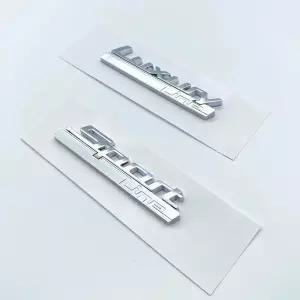 BMW 730 740 750 750Li용 신형 라인 스포츠 라인 펜더 엠블럼 사이드 로고 자동차 개조 업그레이드 스티커