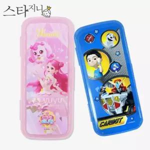헬로카봇 무소음 수저 케이스 / 프린세스 캐치티니핑 무소음 케이스/ 수저통 아동 캐릭터 스타지니 도로잇