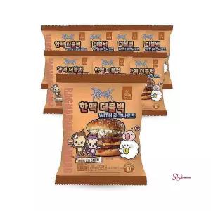 한맥 아침 8봉 PC방 햄버거 간식 더블벅 먹거리bcd439