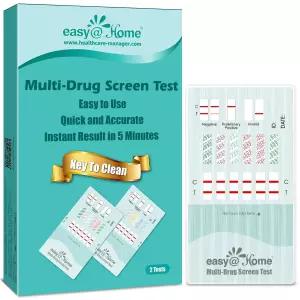 Easy@Home 12 패널 즉석 소변 약물 검사 - THC COC OPI 2000 MET OXY AMP BAR BZO MTD PCP PPX EDOAP-1124
