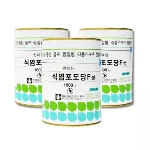 식염 포도당 캔디 천혜당 1000정, 3개