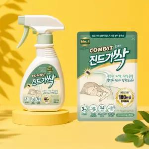 컴배트 진드기 퇴치제 스프레이 집먼지 침대 침구 집 진드기 싹 이불 침구류 퇴치 제거제 패치 시트 택1
