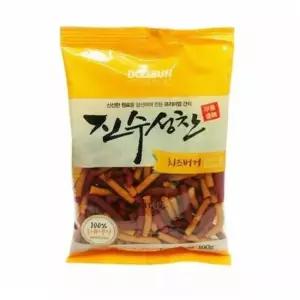 애견간식 진수성찬 치즈 버거 100g 20팩 1타 애견트릿