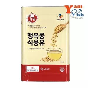 CJ 행복콩 식용유 18L