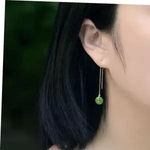 S628 원석 팬던트겸용 금테 옥시리즈 자연주의 청옥
