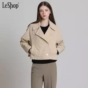 [르샵(LeShop)] 투버튼 숏 바바리형 자켓 (택가격: 179000원)
