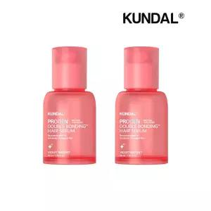 [쿤달]쿤달 프로젠 더블본딩 극손상 케어 헤어세럼 바이올렛뮤게 50ml x2개