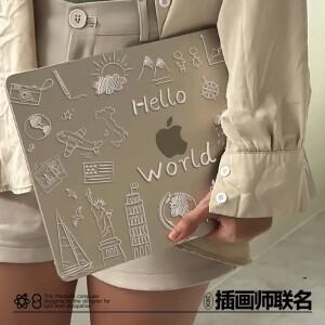 Macbook Air15 A3114 A2941 Pro14 A2442 A2779 Air13.3/13.6 Pro13.3 하드 쉘 투명 케이스 용 노트북 보호