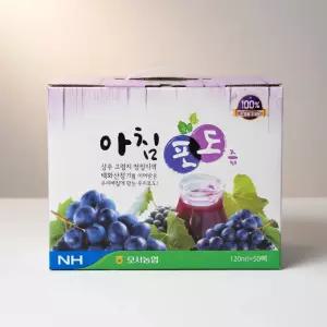 모서농협 아침 포도즙 120ml 50팩 1박스