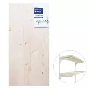 diy 코텍 원목선반 18T 특대 295X600mm 공간