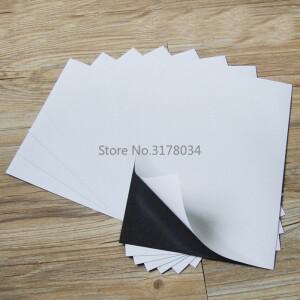 유연한 자기 접착  고무 자석 시트 보드 DIY 아트  스펠바인더 다이/크래프트용 A4 5 장 0.5mm 297x210x0.3