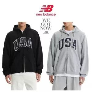 [뉴발란스]USA클래식 후드집업 (OVER FIT) NBMDGCO123