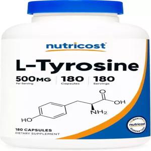 뉴트리코스트 L-티로신 500mg  180캡슐