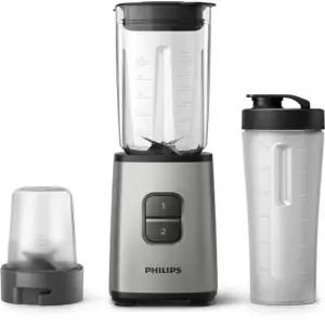 [하이마트] 미니 블렌더 HR-2604 (1L, 2단계 속도조절, 스테인리스 칼날, 다지기, 텀블러 포함)