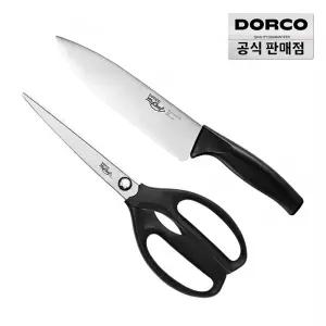 [십일절~25%] 도루코 뉴베이직 셰프식도 180mm+마스터가위 120S