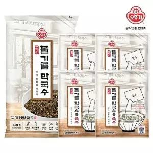 [오뚜기]오뚜기 고기리 들기름막국수+육수 4개 세트, 1.65kg, 1개