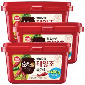 사조 해표 순창궁 태양초 고추장 1.9kg x 3개 / 장류