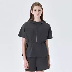 [휠라](대구신세계)[FILA] 경량 스트레치 반팔 아노락 (FS2JKG2252F_CGY)